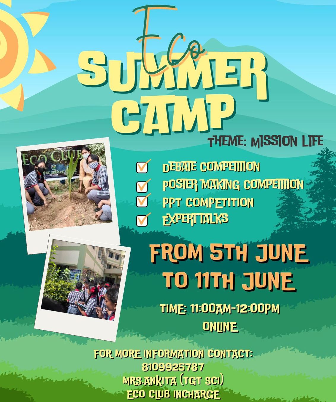 ECO CLUB SUMMER CAMP