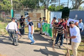 Cleanliness Drive by staff and students