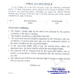 Library books auction notice
