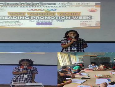 ENGLISH AND HINDI BOOK READING WEEK: