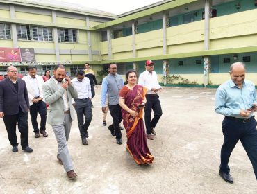 Honourable Commissioner Smt. Nidhi Pandey@PM SHRI KV AFS LAITKOR PEAK