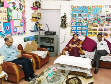 Historical visit of Honourable Commissioner Smt. Nidhi Pandey@PM SHRI KV AFS LAITKOR PEAK