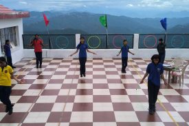 Rope skipping competition