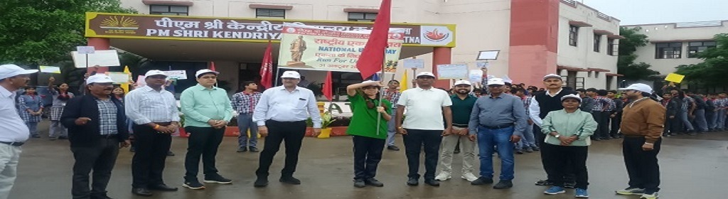 UNITY RUN 2025 PM SHRI KV 2 SATNA