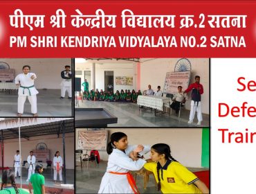 Self Defence Training PM SHRI KV 2 SATNA