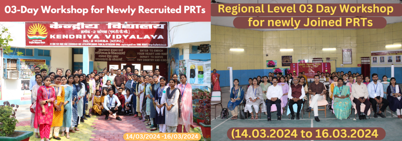 03 Day Workshop for Newly Recruited PRTs