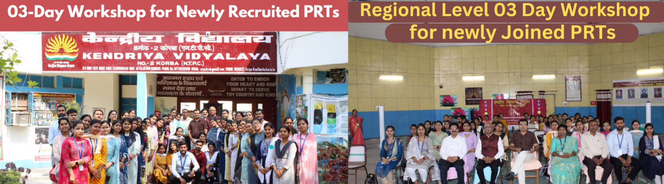 03 Day Workshop for Newly Recruited PRTs