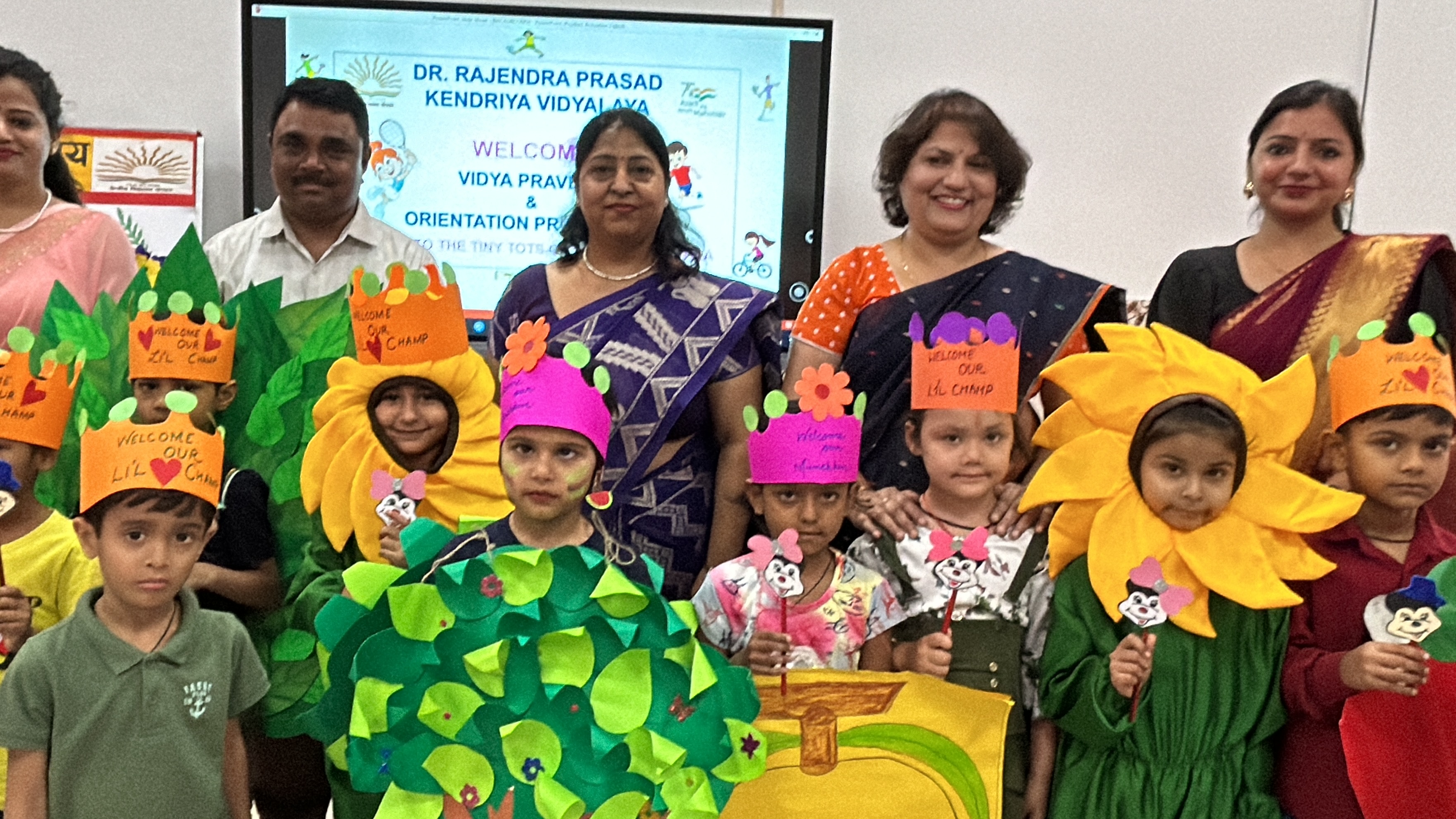 कक्षा 1 ओरिएंटेशन दिवस कार्यक्रम