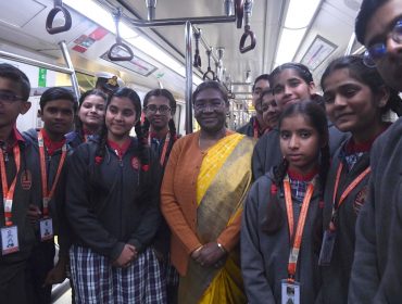 भारत के माननीय राष्ट्रपति के साथ