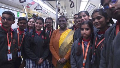 With Hon'ble President of India
