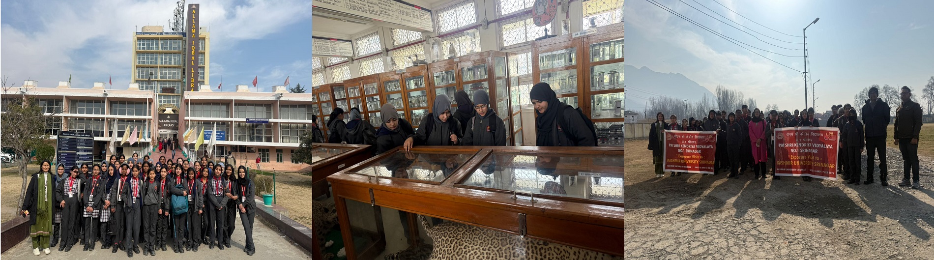 Kashmir University Visit