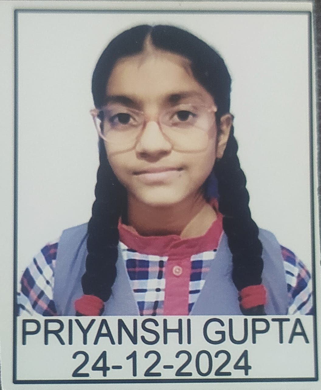 student name