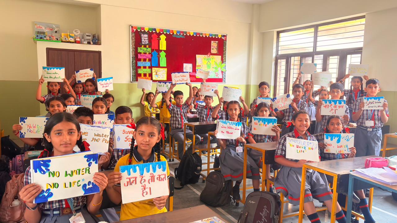 Poster making in PM SHRI KV Kathua