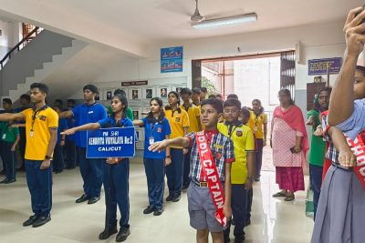 Oath taking by Student Council