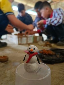 clay modelling activity