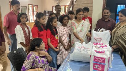 VISIT TO OLD AGE HOME