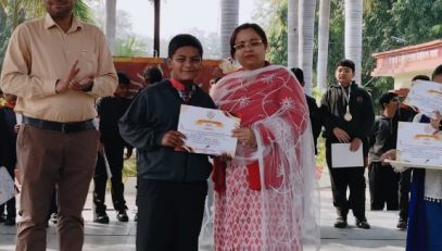 hindi olympiad award ceremony