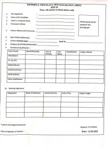 REGISTRATION FORM