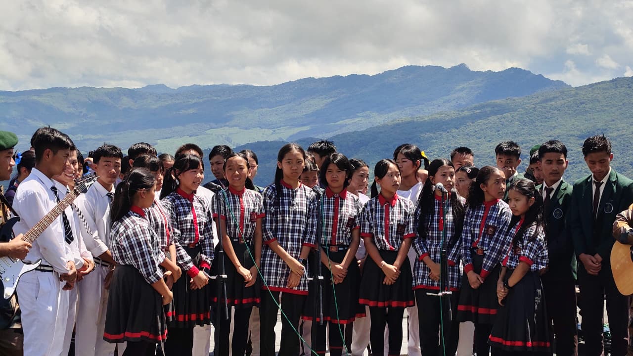 Singing Competition oraganised by Assam Rifle