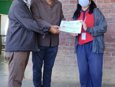 1st Position in drawing competition
