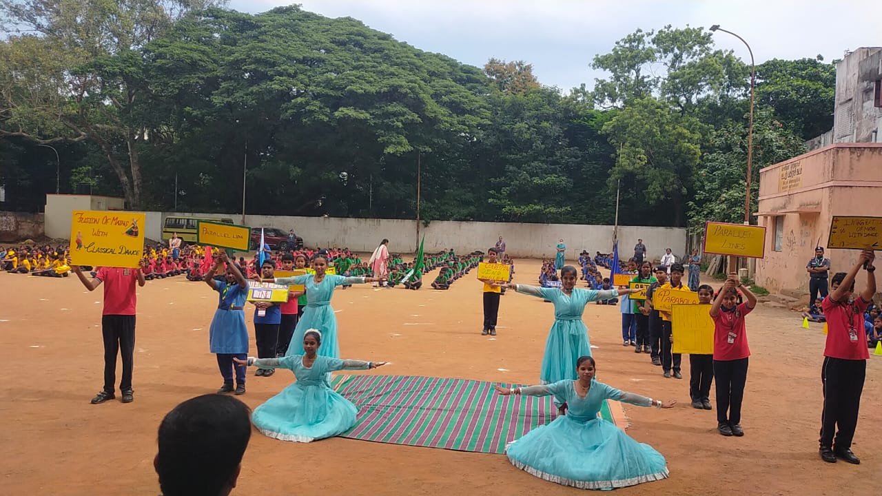 Learning Maths Angles with Dance