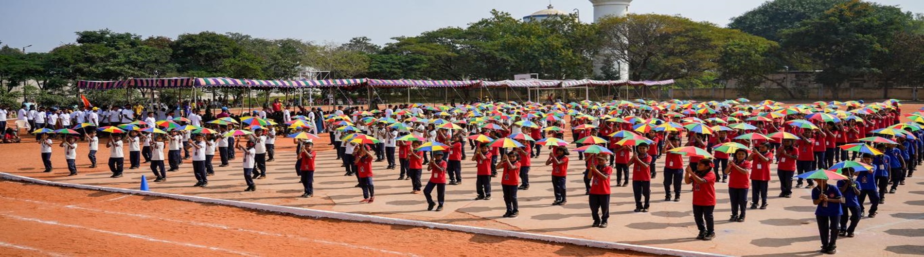 Mass Display by Primary students