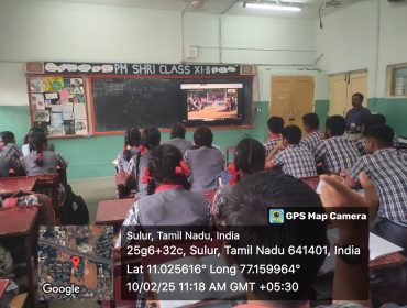 Viewing of Live Broadcast of 8th Edition of Pariksha Pe Charcha 2025