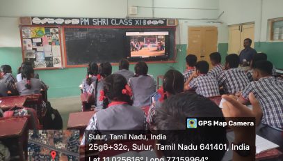 Viewing of Live Broadcast of 8th Edition of Pariksha Pe Charcha 2025
