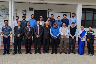 KVS RO Dehradun Inspection team with KV Champawat staff