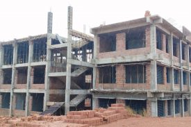 THREE STOREY BUILDING IN PROGRESS