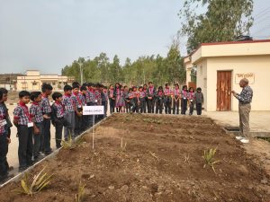 Field Visit of Herbal Garden