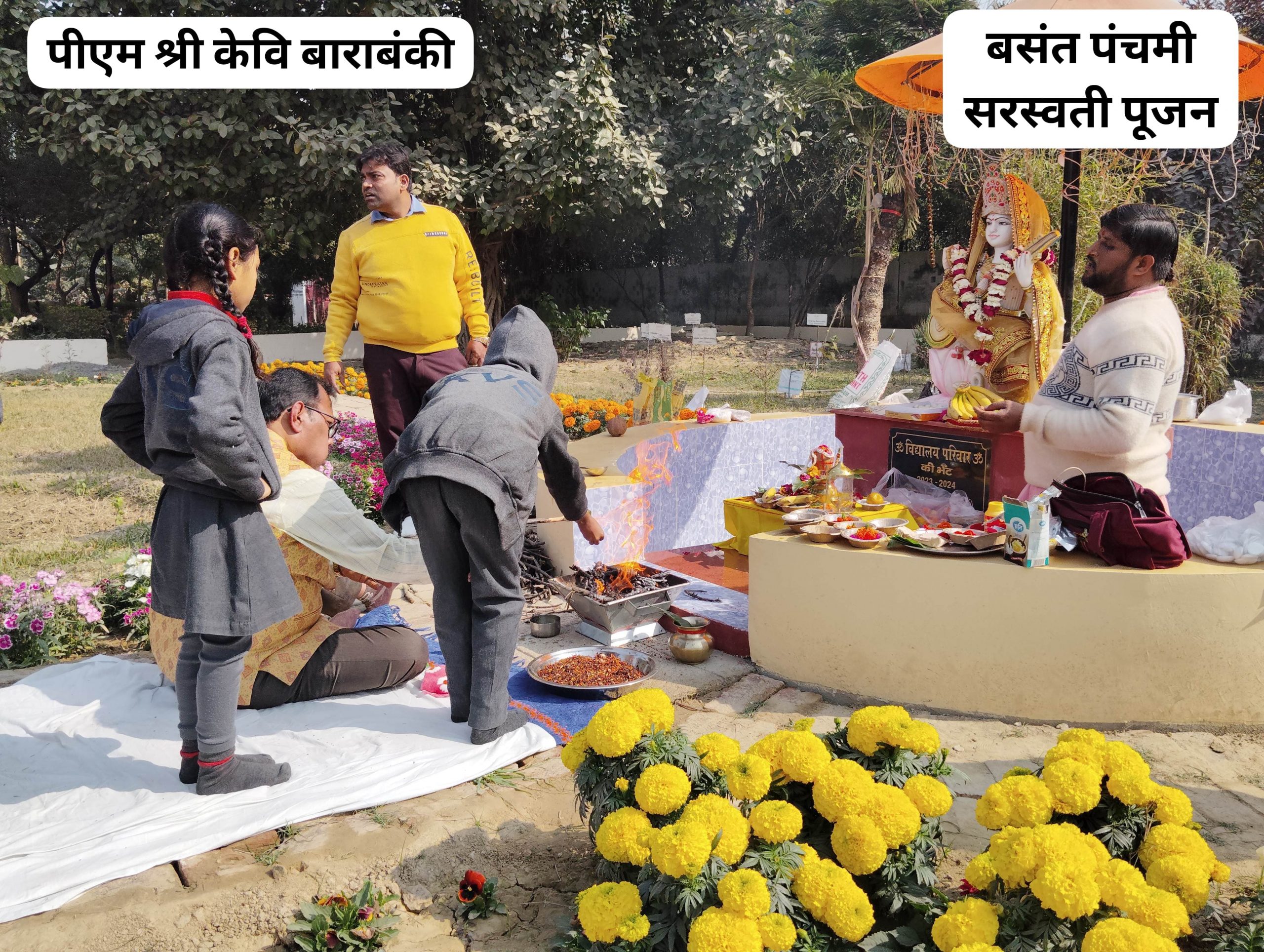 Basant Panchami Poojan
