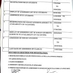 TIME SCHEDULE FOR CLASS XI ADMISSION 2026-27 (SCIENCE STREAM ONLY)