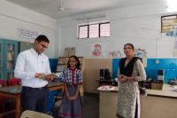 Principal Observation in Vidyalaya Library