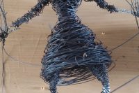 wire sculpture three