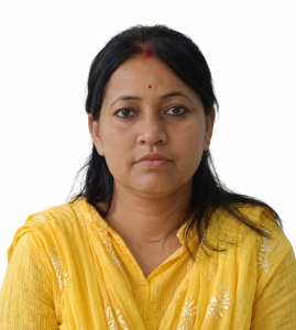 Portrait of Woman in Yellow Traditional Attire