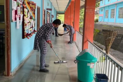 PM Shri Kendriya vidyalaya Khonsa Cleanliness Fortnight 2025