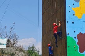 Wall Climbing Taught at Nimas