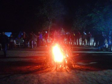एक दिवसीय जीवन कौशल शिविर. कैम्प फायर