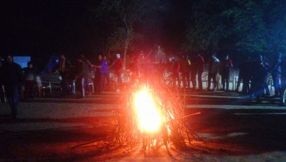 एक दिवसीय जीवन कौशल शिविर. कैम्प फायर