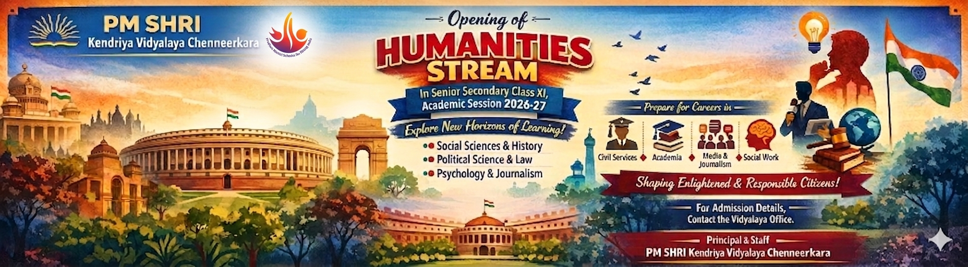 Opening of Humanities Stream in the Academic Year 2026-27