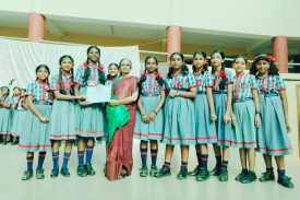 Cluster Level Under-14 Volley Ball Girls Winner