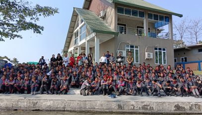 प्रधानमंत्री श्री केवी एएफएस चबुआ फील्ड ट्रिप