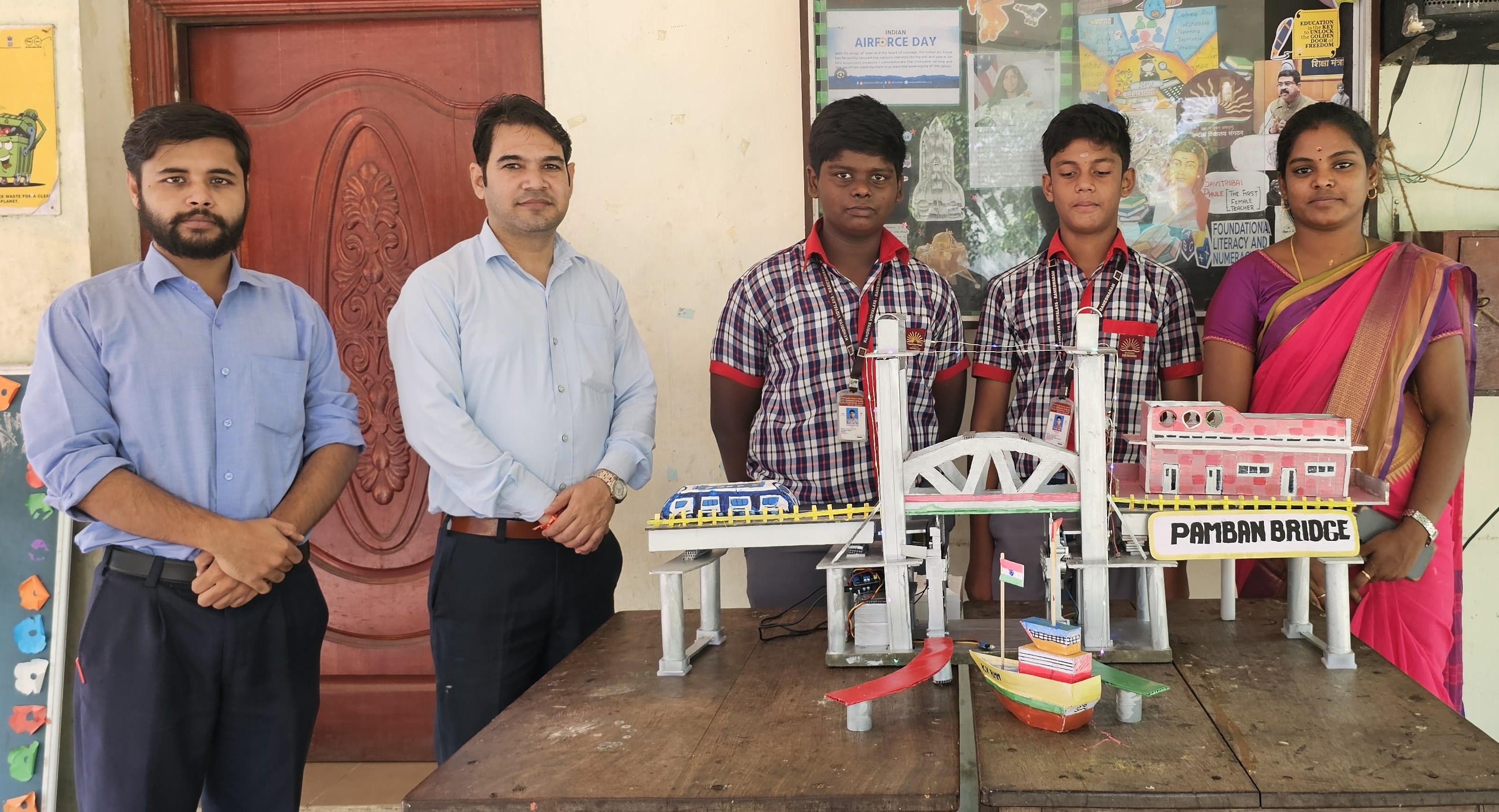 Automated Lifting Mechanism for Pamban Bridge Navigation