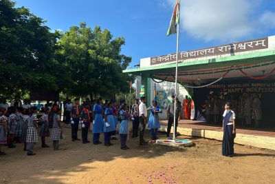 Independence Day Flag hoisting