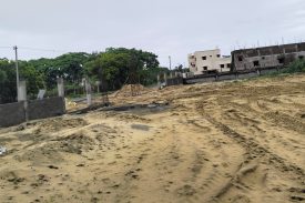 NEW SCHOOL BUILDING CONSTRUCTION SITE AREA