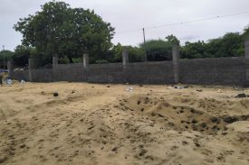 NEW SCHOOL COMPOUND WALL