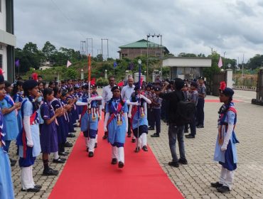 डिप्टी कमिश्नर का स्वागत