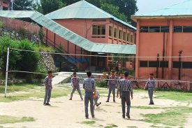 वॉलीबॉल खेल का मैदान