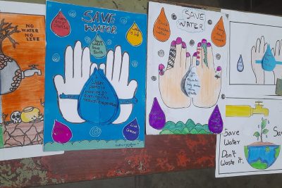 Save Water Poster Making